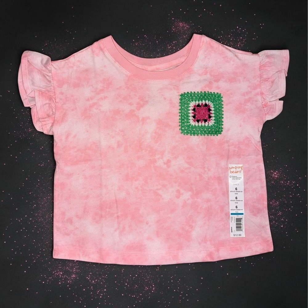 Jumping Beans - Tie Dye Watermelon Tshirt - Girls Size 6 - *NWT*